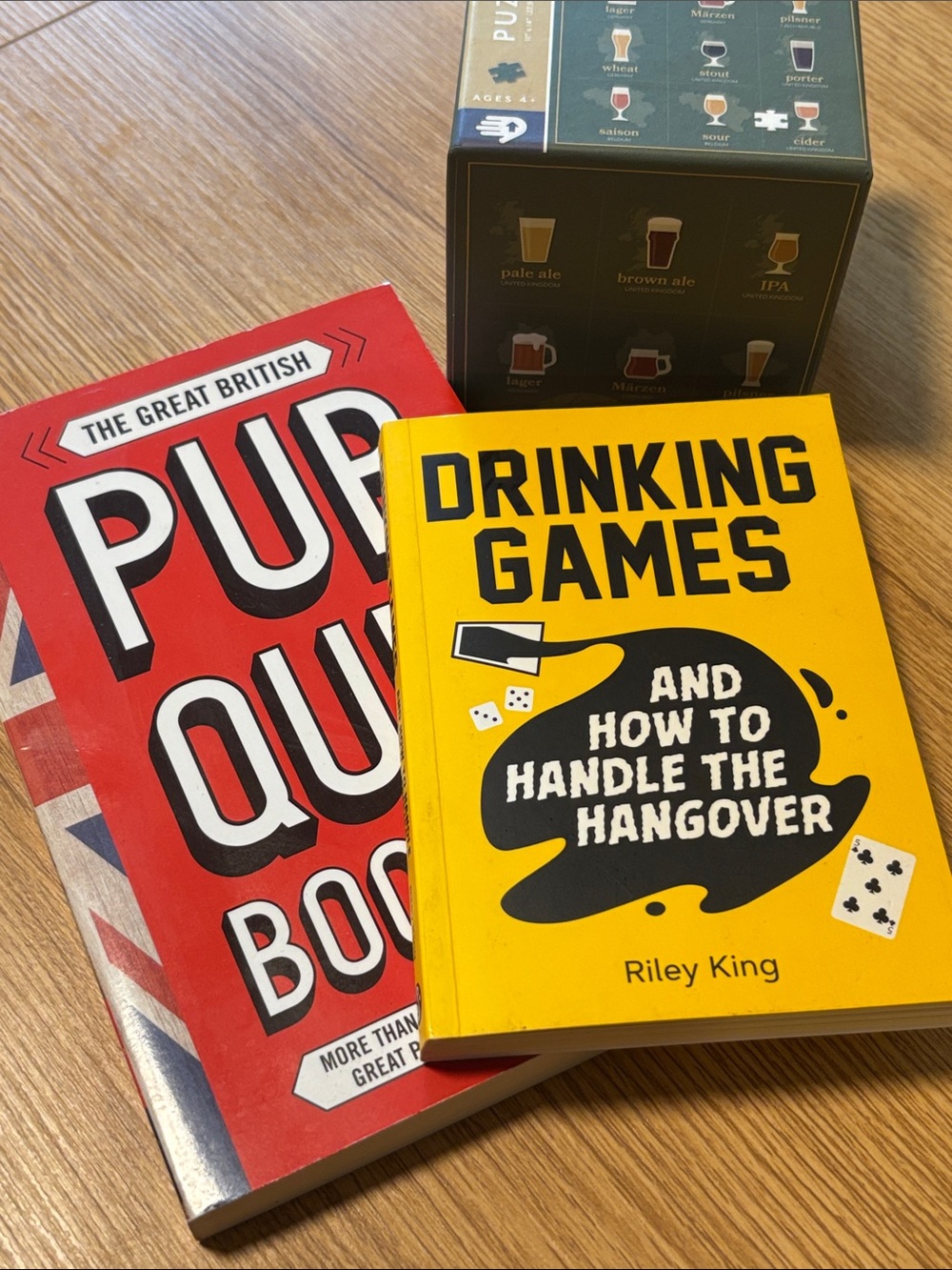 Drinking Games and How to Handle the Hangover - Yellow